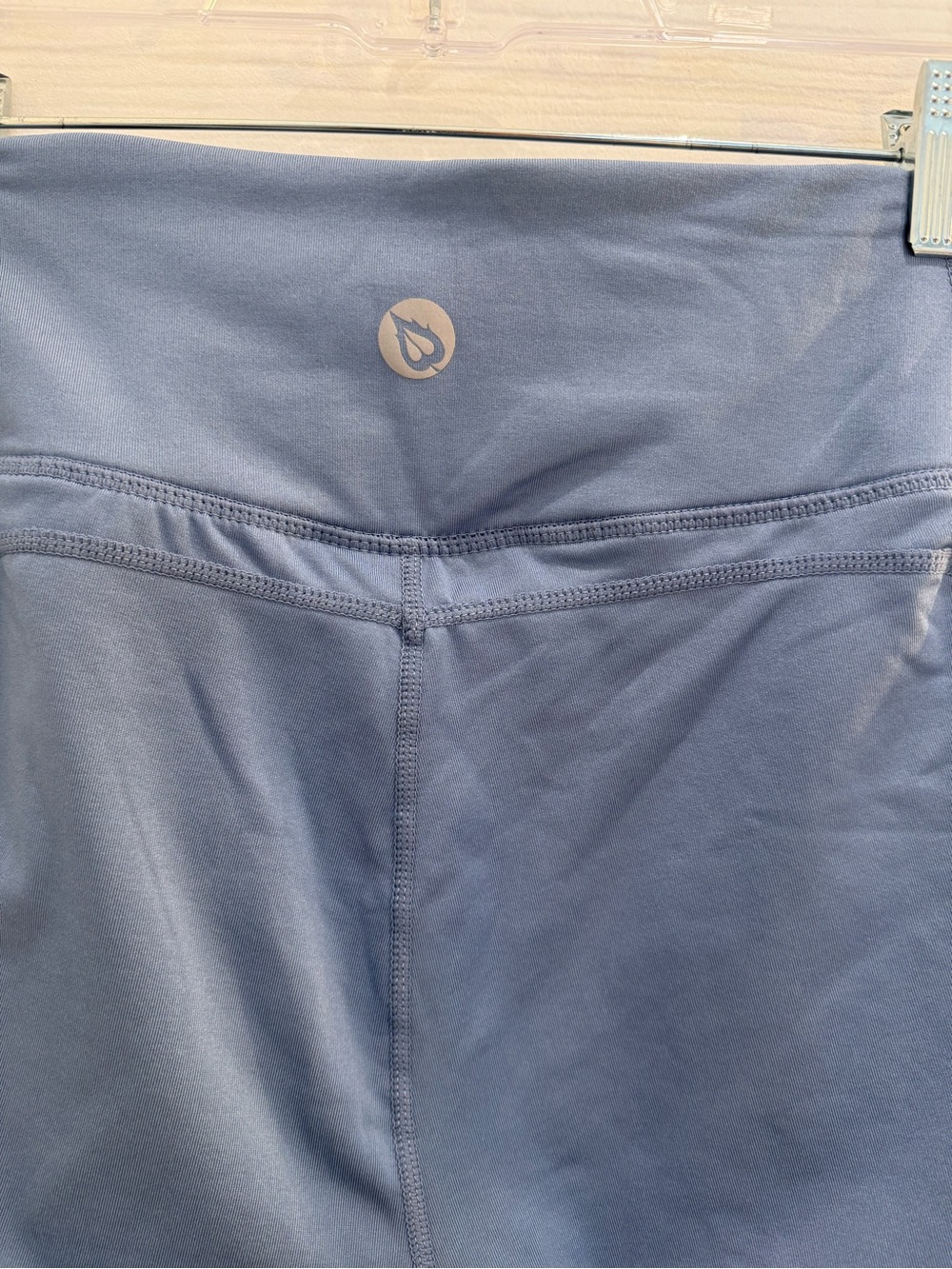 NWOT BALEAF Size XL High-Rise Fleece Lined Leggings w/ Side Pockets Light Blue - Picture 10 of 11